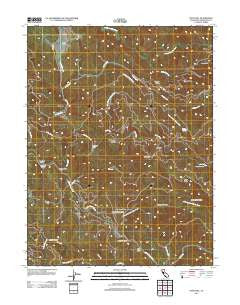 Noyo Hill California Historical topographic map, 1:24000 scale, 7.5 X 7.5 Minute, Year 2012