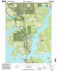 O'Brien California Historical topographic map, 1:24000 scale, 7.5 X 7.5 Minute, Year 1998