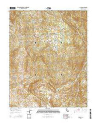 O'Neals California Current topographic map, 1:24000 scale, 7.5 X 7.5 Minute, Year 2015