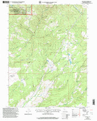 Oak Run California Historical topographic map, 1:24000 scale, 7.5 X 7.5 Minute, Year 1998