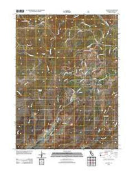 Oak Run California Historical topographic map, 1:24000 scale, 7.5 X 7.5 Minute, Year 2012