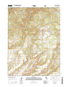 Oak Run California Current topographic map, 1:24000 scale, 7.5 X 7.5 Minute, Year 2015