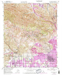 Oat Mountain California Historical topographic map, 1:24000 scale, 7.5 X 7.5 Minute, Year 1952