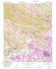 Oat Mountain California Historical topographic map, 1:24000 scale, 7.5 X 7.5 Minute, Year 1952