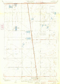 Oban California Historical topographic map, 1:24000 scale, 7.5 X 7.5 Minute, Year 1933