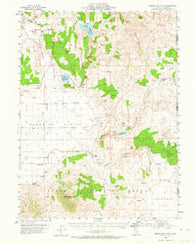 Observation Peak California Historical topographic map, 1:62500 scale, 15 X 15 Minute, Year 1954