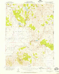 Observation Peak California Historical topographic map, 1:62500 scale, 15 X 15 Minute, Year 1954