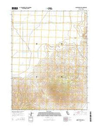 Observation Peak California Current topographic map, 1:24000 scale, 7.5 X 7.5 Minute, Year 2015