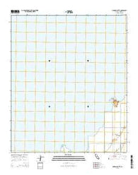 Obsidian Butte California Current topographic map, 1:24000 scale, 7.5 X 7.5 Minute, Year 2015