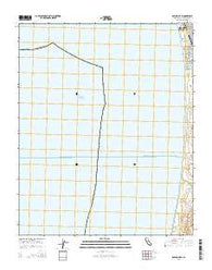 Oceano OE W California Current topographic map, 1:24000 scale, 7.5 X 7.5 Minute, Year 2015