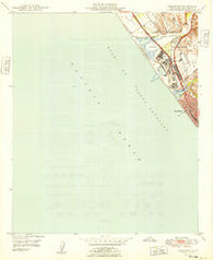 Oceanside California Historical topographic map, 1:24000 scale, 7.5 X 7.5 Minute, Year 1949