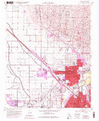 Oildale California Historical topographic map, 1:24000 scale, 7.5 X 7.5 Minute, Year 1954