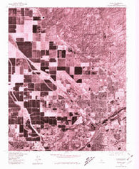 Oildale California Historical topographic map, 1:24000 scale, 7.5 X 7.5 Minute, Year 1978