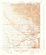 Oildale California Historical topographic map, 1:31680 scale, 7.5 X 7.5 Minute, Year 1930