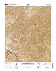 Oiler Peak California Current topographic map, 1:24000 scale, 7.5 X 7.5 Minute, Year 2015