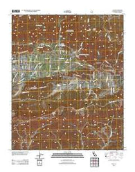 Ojai California Historical topographic map, 1:24000 scale, 7.5 X 7.5 Minute, Year 2012