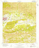 Ojai California Historical topographic map, 1:24000 scale, 7.5 X 7.5 Minute, Year 1952