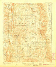 Olancha California Historical topographic map, 1:125000 scale, 30 X 30 Minute, Year 1907