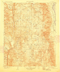 Olancha California Historical topographic map, 1:125000 scale, 30 X 30 Minute, Year 1907