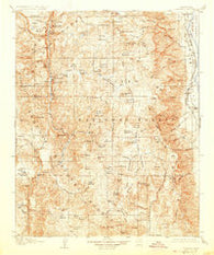 Olancha California Historical topographic map, 1:125000 scale, 30 X 30 Minute, Year 1907