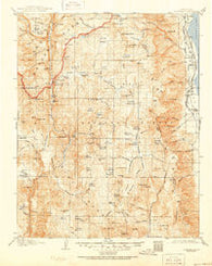 Olancha California Historical topographic map, 1:125000 scale, 30 X 30 Minute, Year 1907