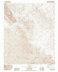 Old Dad Mountain California Historical topographic map, 1:24000 scale, 7.5 X 7.5 Minute, Year 1983