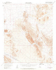 Old Dad Mountain California Historical topographic map, 1:62500 scale, 15 X 15 Minute, Year 1956