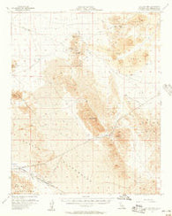 Old Dad Mountain California Historical topographic map, 1:62500 scale, 15 X 15 Minute, Year 1956