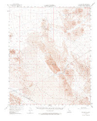 Old Dad Mountain California Historical topographic map, 1:62500 scale, 15 X 15 Minute, Year 1956