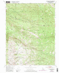 Old Iron Mountain California Historical topographic map, 1:24000 scale, 7.5 X 7.5 Minute, Year 1951