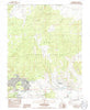 Old Mammoth California Historical topographic map, 1:24000 scale, 7.5 X 7.5 Minute, Year 1983