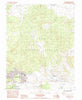 Old Mammoth California Historical topographic map, 1:24000 scale, 7.5 X 7.5 Minute, Year 1983