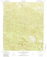 Old Man Mountain California Historical topographic map, 1:24000 scale, 7.5 X 7.5 Minute, Year 1943