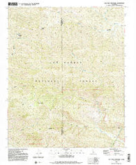 Old Man Mountain California Historical topographic map, 1:24000 scale, 7.5 X 7.5 Minute, Year 1991