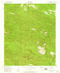 Old Man Mountain California Historical topographic map, 1:24000 scale, 7.5 X 7.5 Minute, Year 1943