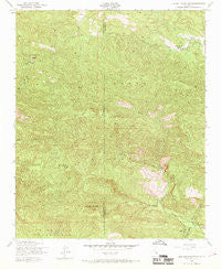 Old Man Mountain California Historical topographic map, 1:24000 scale, 7.5 X 7.5 Minute, Year 1943