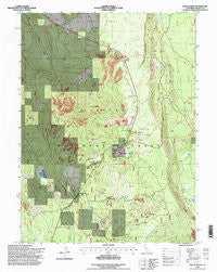 Old Station California Historical topographic map, 1:24000 scale, 7.5 X 7.5 Minute, Year 1995