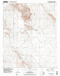 Old Woman Springs California Historical topographic map, 1:24000 scale, 7.5 X 7.5 Minute, Year 1999