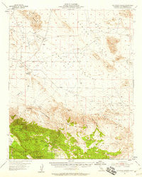 Old Woman Springs California Historical topographic map, 1:62500 scale, 15 X 15 Minute, Year 1955