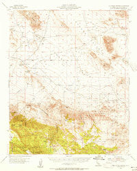 Old Woman Springs California Historical topographic map, 1:62500 scale, 15 X 15 Minute, Year 1955