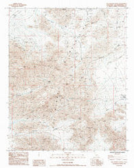 Old Woman Statue California Historical topographic map, 1:24000 scale, 7.5 X 7.5 Minute, Year 1985