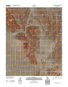 Old Dad Mountain California Historical topographic map, 1:24000 scale, 7.5 X 7.5 Minute, Year 2012