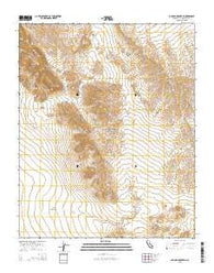 Old Dad Mountain California Current topographic map, 1:24000 scale, 7.5 X 7.5 Minute, Year 2015