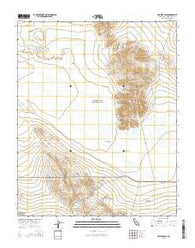 Old Ibex Pass California Current topographic map, 1:24000 scale, 7.5 X 7.5 Minute, Year 2015