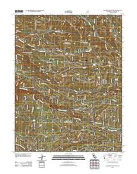 Old Iron Mountain California Historical topographic map, 1:24000 scale, 7.5 X 7.5 Minute, Year 2012