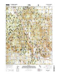 Old Mammoth California Current topographic map, 1:24000 scale, 7.5 X 7.5 Minute, Year 2015
