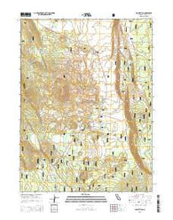 Old Station California Current topographic map, 1:24000 scale, 7.5 X 7.5 Minute, Year 2015