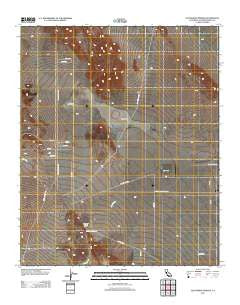 Old Woman Springs California Historical topographic map, 1:24000 scale, 7.5 X 7.5 Minute, Year 2012