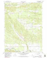 Olinda California Historical topographic map, 1:24000 scale, 7.5 X 7.5 Minute, Year 1964