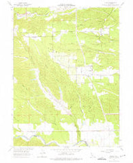 Olinda California Historical topographic map, 1:24000 scale, 7.5 X 7.5 Minute, Year 1964